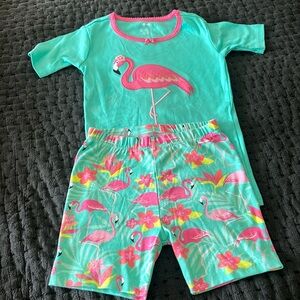 Never Worn Gymboree Flamingo Pajamas Size 7